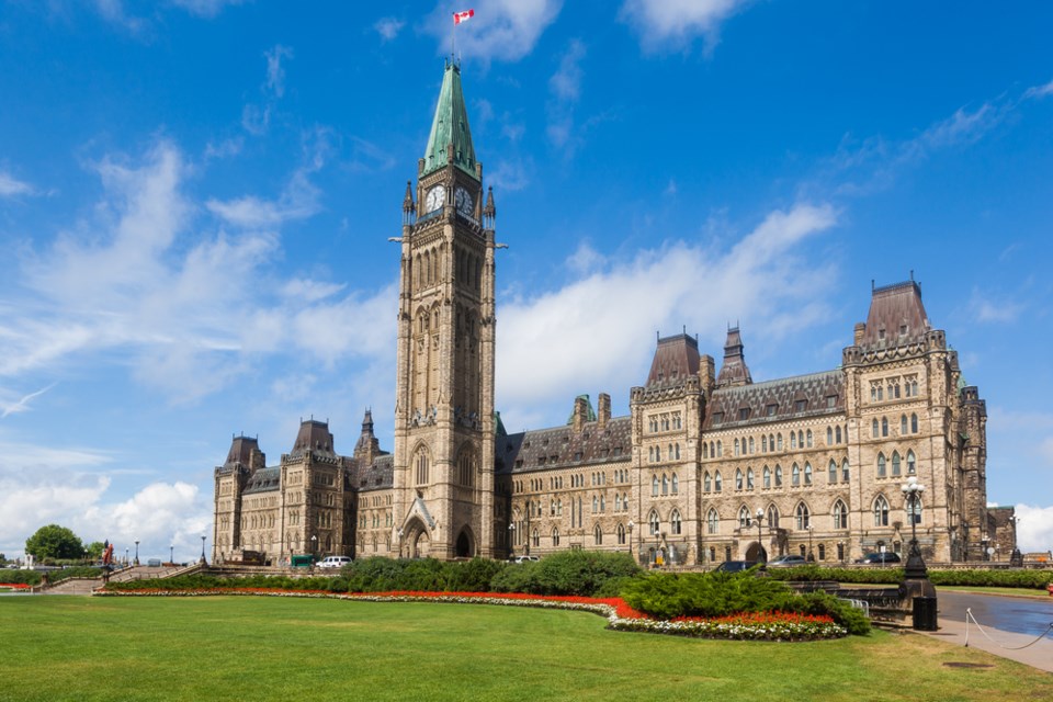 Parliament Hill Ottawa - Home of Canada's Capital where Nimble Needle Tailoring serves the community